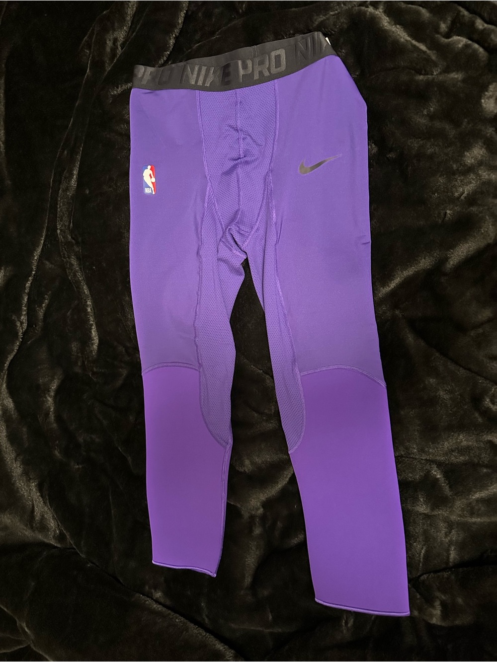 NEW (NWOT) Nike Pro NBA Basketball Padded Tights PURPLE Men's XL